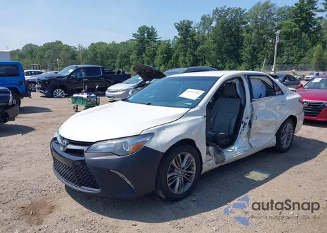 2015 Toyota Camry Se из США, поврежденный, VIN 4T1BF1FK0FU027976